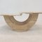 Italian Travertine Coffee Table, 1980s 27