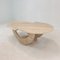 Italian Travertine Coffee Table, 1980s 6