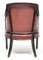 19th Century Red Leather Oxford Library Tub Chair, Image 4