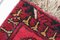 Vintage Afghan Handmade Ersari Mat, 1970s 2