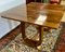 Art Deco Dining Table with Tray in Walnut 3