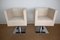 20th Century Swivel Armchairs in Faux Leather from Palladium, Set of 2 1