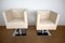 20th Century Swivel Armchairs in Faux Leather from Palladium, Set of 2 18