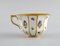Tazas de café Henriette de porcelana con platillos de Royal Copenhagen. Juego de 24, Imagen 4