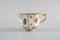 Tazas de café Henriette de porcelana con platillos de Royal Copenhagen. Juego de 24, Imagen 3