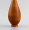 Vase en Céramique Vernie par Berndt Friberg pour Gustavsberg Studiohand, 1964 5