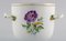 Meissen Porzellanvase mit handbemalten Blumen und Goldrand, 1920er 5