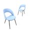Mid-Century Dining Chairs, 1950s, Set of 2, Image 1