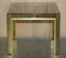 Mid-Century Modern Brass & Glass Side Tables, 1950s, Set of 2 19