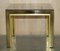 Mid-Century Modern Brass & Glass Side Tables, 1950s, Set of 2 3