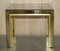 Mid-Century Modern Brass & Glass Side Tables, 1950s, Set of 2, Image 3