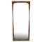 Danish Mirror with Rosewood Frame, 1960s, Image 1