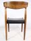 Model 343 Dining Chairs by Knud Færch for Slagelse Furniture Factory, 1960s, Set of 8, Image 3