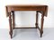 French Beech and Chestnut Foldable Dining Table, 1970s, Image 7