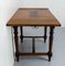 French Beech and Chestnut Foldable Dining Table, 1970s, Image 5