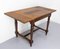 French Beech and Chestnut Foldable Dining Table, 1970s 3