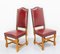 Französische Louis XIII Esszimmerstühle aus Eiche von Os De Mouton, 1960, 4er Set 5