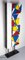 French Mondrian Painting Floor Lamp, 1960s, Image 4