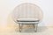 Fauteuil Lloyd Loom Blanc Gris 7