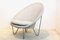 White Grey Lloyd Loom Lounge Chair, Image 6
