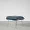 Chaise Womb avec Footxtool par Eero Saarinen pour Knoll International, USA, 1950s, Set de 2 9