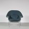 Womb Chair with Footxtool by Eero Saarinen for Knoll International, USA, 1950s, Set of 2 7