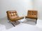 Mid-Century Modern Italian Leather Armchairs from MIM Roma, 1960s, Set of 2 13