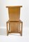 Mid-Century Modern Wood and Leather Chairs, Italy, 1950s, Set of 6, Image 6