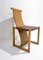 Sedie Mid-Century moderne in legno e pelle, Italia, anni '50, set di 6, Immagine 5