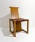 Mid-Century Modern Wood and Leather Chairs, Italy, 1950s, Set of 6, Image 4