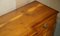 Vintage Burr Yew Wood Breakfront Sideboard with 4 Drawers 12