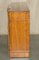 Vintage Burr Yew Wood Breakfront Sideboard with 4 Drawers 15