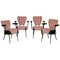 Amerikanische Friseursalon Dinette Sessel, 1950er, 4 . Set 1