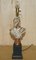 Lámparas de busto neoclásicas francesas de roble tallado y a la cal. Juego de 2, Imagen 2