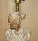 Lámparas de busto neoclásicas francesas de roble tallado y a la cal. Juego de 2, Imagen 12