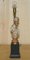 Lampade neoclassiche in quercia intagliata e smaltata, Francia, set di 2, Immagine 15