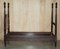 American Federal 4-Poster Bed with Carved Pillars in Hardwood, 1800s 13