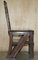 English Gothic Metamorphic Library Steps Chair in Ornately Carved Oak, 1850s 10