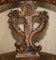 19th Century Italian Hand Carved Walnut Armchair in the style of Andrea Brustolon 5