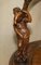 Fauteuil 19ème Siècle en Noyer Sculpté à la Main dans le style d'Andrea Brustolon 6