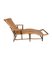 French Riviera Adjustable Sun Lounger in Woven Rattan and Bamboo, 1920s 2