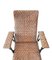 French Riviera Adjustable Sun Lounger in Woven Rattan and Bamboo, 1920s 17