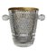 Faceted Crystal Champagne Bucket with Gold Plated Detailed Rim from Val St Lambert, 1950s, Image 9