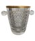 Faceted Crystal Champagne Bucket with Gold Plated Detailed Rim from Val St Lambert, 1950s, Image 2