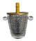 Seau à Champagne en Cristal à Facettes avec Bordure en Plaqué Or de Val St Lambert, 1950s 8
