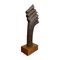 Belgian Abstract Sculpture in Ceramic with Bronze Textured Style Finish, 1960s 1