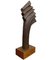 Belgian Abstract Sculpture in Ceramic with Bronze Textured Style Finish, 1960s 2