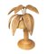 Bambus Palme Tischlampe mit 2 Leuchten im Stil von Mario Lopez Torres 11