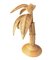 Bambus Palme Tischlampe mit 2 Leuchten im Stil von Mario Lopez Torres 5