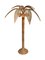 Große Palm Tree Stehlampe aus Rattan 5